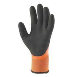 Scruffs  Thermal Gloves Orange/Black Large