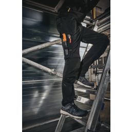 Snickers 6271 Full Stretch Work Trousers Black 38" W 32" L