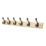 Essentials 6-Hook Rail Pine 685mm x 95mm