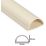 D-Line PVC Magnolia TV Trunking 50mm x 25mm x 1.5m 2 Pack