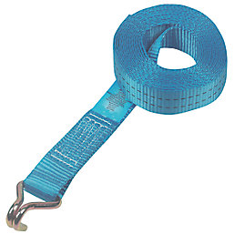 Ratchet Strap with Hooks 8m x 50mm
