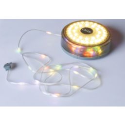 Calex  8m Rechargeable LED String Lights 1500lm