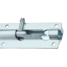 Smith & Locke Adjustable Barrel Gate Bolt Silver 250mm