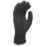 MCR Safety GP1002PU General Handling Gloves Black Large 1 Pair