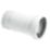 McAlpine  Flexible Straight Toilet Pan Connector White 140-290mm
