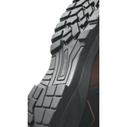 Solid Gear Essence Mid Size 10.5  Brown Water-Resistant  Safety Boots