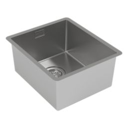 Carysil SR1014 1 Bowl Stainless Steel Kitchen Sink 380mm x 440mm