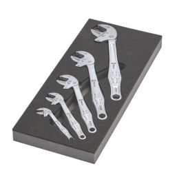 Wera 9732/6004 Joker Foam Insert Adjustable Spanner Set 5 Pcs