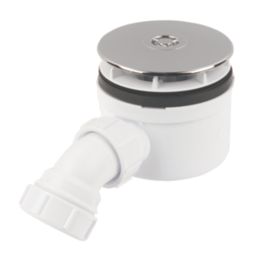 McAlpine  Shower Trap Chrome Effect 90mm