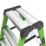 Little Giant Fibreglass 3 Step 0.66m Folding Step Stool With Platform