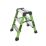 Little Giant Fibreglass 3 Step 0.66m Folding Step Stool With Platform