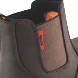 Scruffs Croften Size 7  Brown Water-Resistant  Safety Dealer Boots