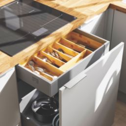 Essentials Soto Internal Drawer Front Matt Grey 600mm