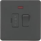 Knightsbridge  13A Switched Fused Spur with LED Anthracite