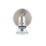 Brilliant Loona LED 1-Light Wall Light Satin Chrome 3W 240lm