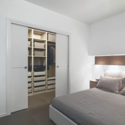 Henderson Pocket Door PDK3 1-Door Sliding Track System Silver 1449mm