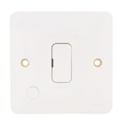 Hager Sollysta WMSU83FO 13A Unswitched Fused Spur & Flex Outlet  White
