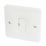 Hager Sollysta WMSU83FO 13A Unswitched Fused Spur & Flex Outlet  White