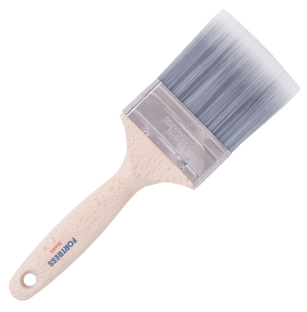 Fortress Trade Flat Paint Brush 3" Screwfix
