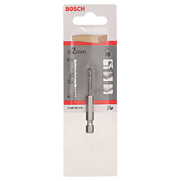 Bosch Brad Point Wood Drill Bit with Hex Shank 2mm x 24mm