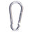 Diall 8mm Snap Hooks Zinc-Plated 10 Pack
