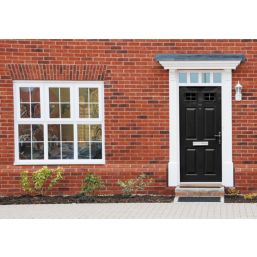 Ronseal  2.5Ltr Black Satin Self Priming uPVC Paint