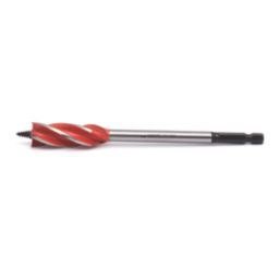 Armeg Wood Beaver Hex Shank 4-Flute Auger Wood Drill Bit 16mm x 165mm