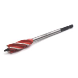 Armeg Wood Beaver Hex Shank 4-Flute Auger Wood Drill Bit 16mm x 165mm