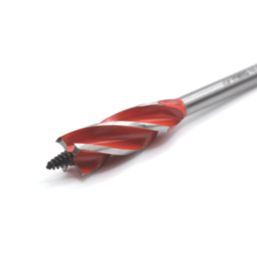 Armeg Wood Beaver Hex Shank 4-Flute Auger Wood Drill Bit 16mm x 165mm