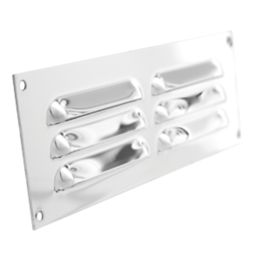 Xpelair Gas Louvre Vent Stainless Steel 189mm x 50mm