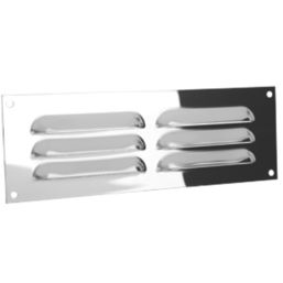 Xpelair Gas Louvre Vent Stainless Steel 189mm x 50mm