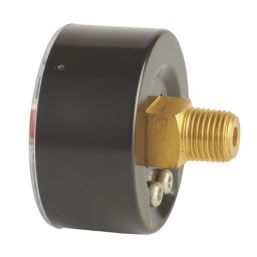 Flomasta Rear Connection Pressure Gauge 10bar