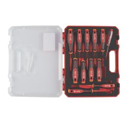 Milwaukee Tri-Lobe Mixed  VDE Screwdriver Set 12 Pieces