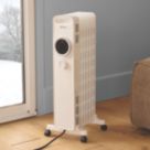 Blyss NY1507-24M 1500W Electric Portable Oil-Filled Radiator White