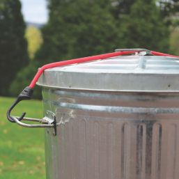 Smith & Locke Heavy Duty Red Bungee Cords 400mm x 8mm 6 Pack