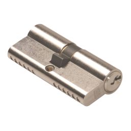 Union  6-Pin Euro Cylinder Lock 35-50 (85mm) Satin Nickel