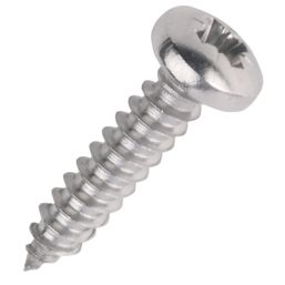 Easydrive  PZ Pan Self Tapping Screws 8ga x 1 1/4" 100 Pack