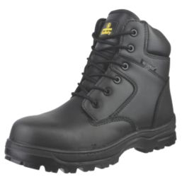 Amblers FS006C Metal Free   Safety Boots Black Size 6