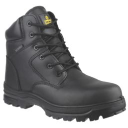 Amblers FS006C Metal Free   Safety Boots Black Size 6