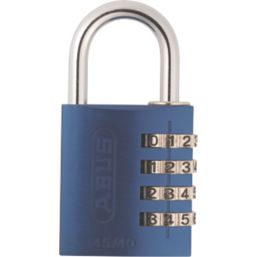 Abus MyCode   Combination  Padlock Blue 41mm