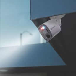 Swann SWPRO-4KMQB-EU White Wired 4K Indoor & Outdoor Bullet Add-On DVR Camera