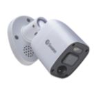 Swann SWPRO-4KMQB-EU White Wired 4K Indoor & Outdoor Bullet Add-On DVR Camera