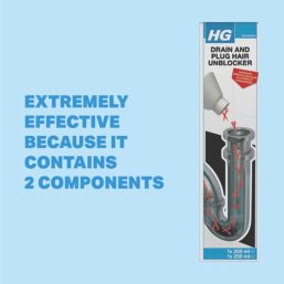 HG   Drain & Plug Hair Unblocker 450ml