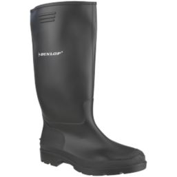 Dunlop Pricemastor  Size 6  Black Non Safety Wellies