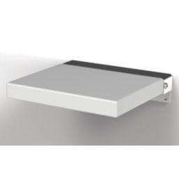 Nymas Wall Mounted Compact Shower Seat White