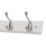 Essentials 4-Hook Rail White 458mm x 95mm
