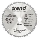 Trend  Wood/Chipboard/MDF Mitre Saw Blade 254mm x 30mm 60T