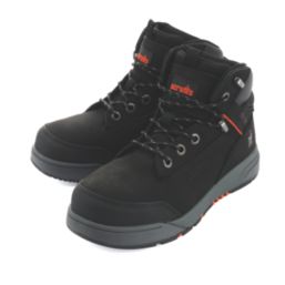 Scruffs Switchback Size 7 Womens Black Water-Resistant  Safety Boots