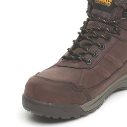 DEWALT Pasco Size 12  Brown  Steel Toe Cap Safety Boots