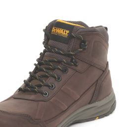 DEWALT Pasco Size 12  Brown  Steel Toe Cap Safety Boots